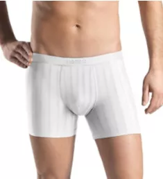 Shadow Long Leg Boxer Brief WHT 2XL