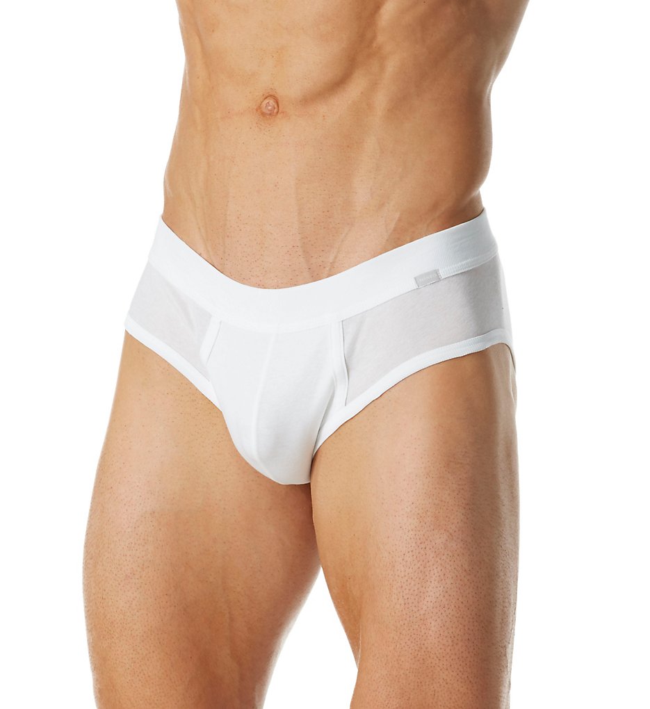 Hanro 74054 Eric 100% Cotton Briefs (White)
