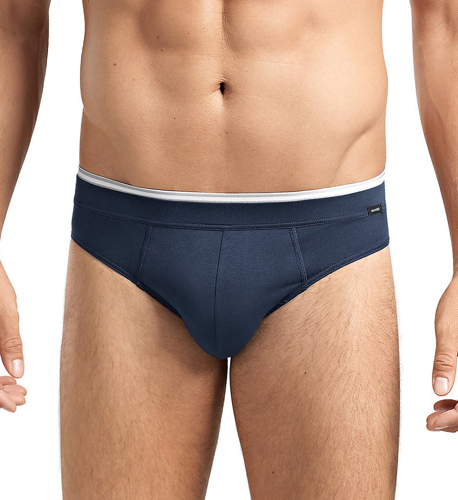 Hanro 74071 Liam Micro Modal Low Cut Briefs (Midnight Navy)