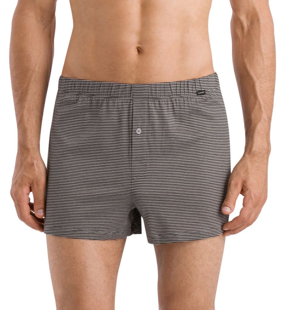 Sporty Stripe Jersey Cotton Boxer-fs