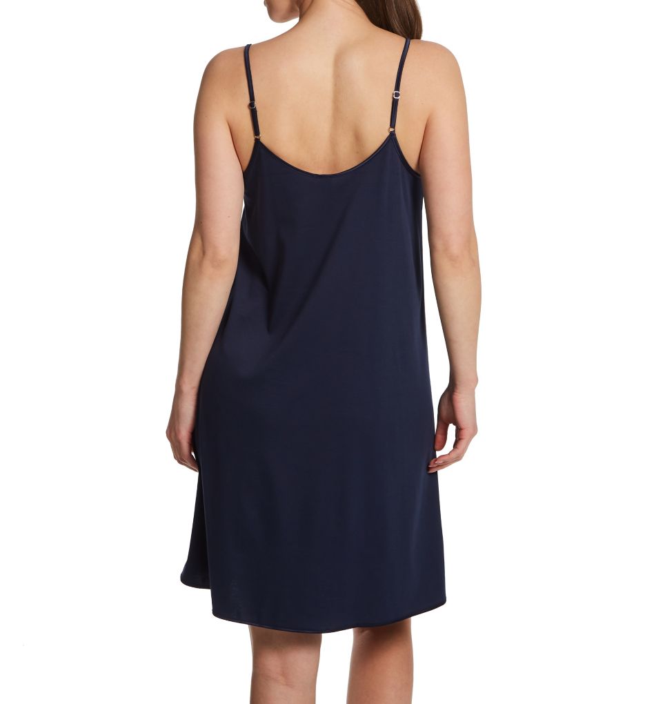 Hanro Cotton Silk Spaghetti Chemise 74813 - Image 2