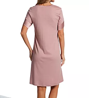 Virginia Short Sleeve Nightgown Woodrose XS