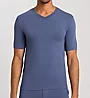 Hanro Casuals Short Sleeve V-Neck Lounge T-Shirt 75035