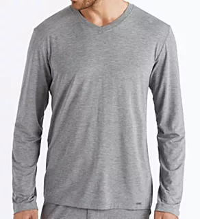 Casuals Long Sleeve V-Neck T-Shirt StonMe 2XL