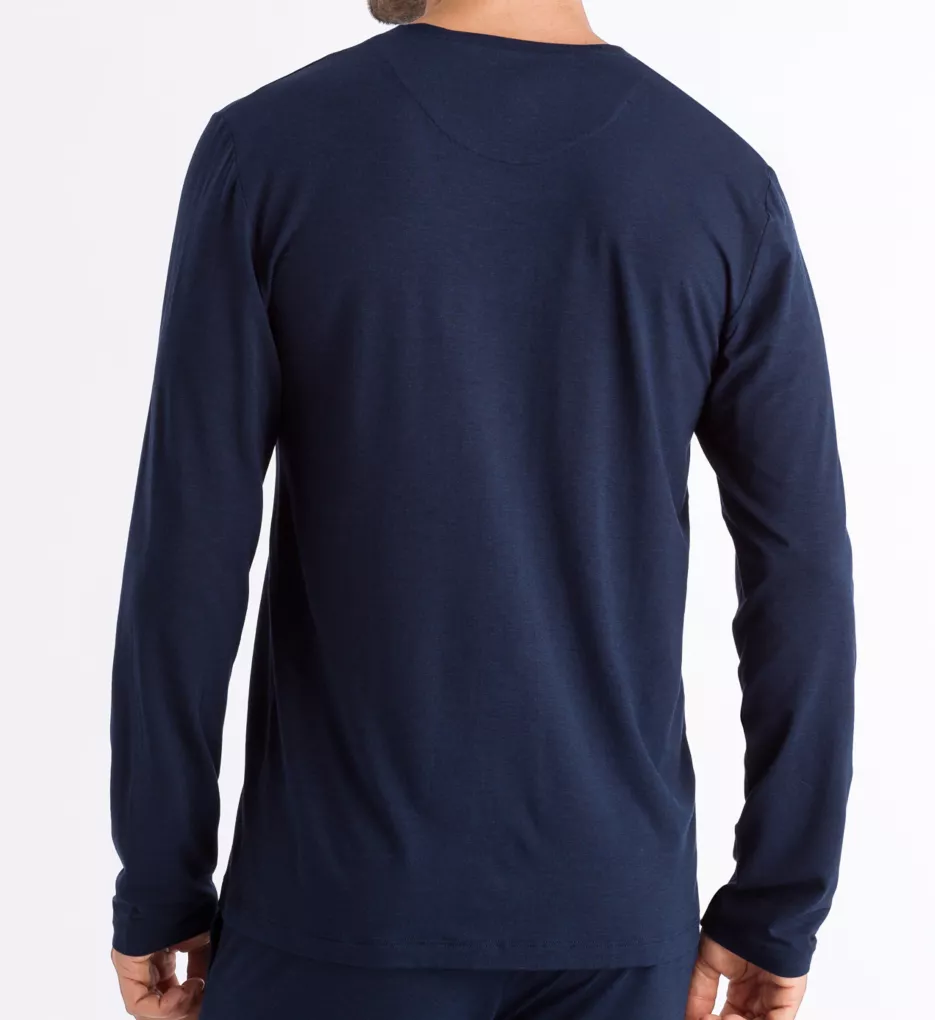 Casuals Long Sleeve V-Neck T-Shirt DeepN 2XL