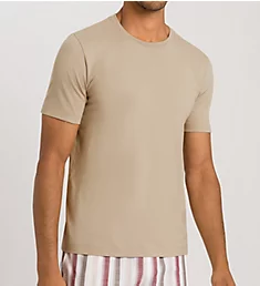 Living Short Sleeve Crew Neck T-Shirt Savanna XL