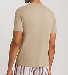 Living Short Sleeve Crew Neck T-Shirt Savanna XL