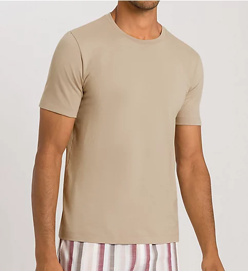 Hanro Living Short Sleeve Crew Neck T-Shirt 75050