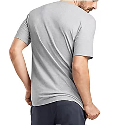 Living Short Sleeve V-Neck Shirt grymlg XL