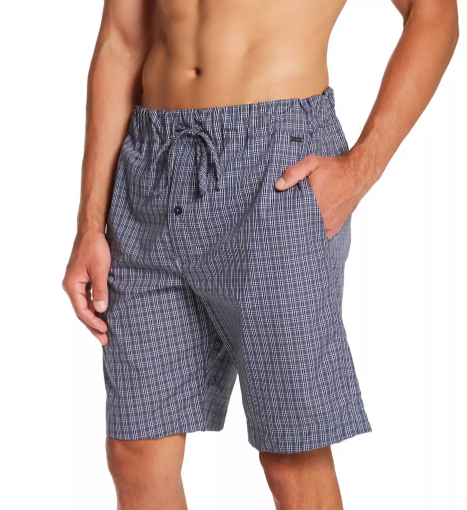 Night and Day Woven Sleep Short Grey Check S
