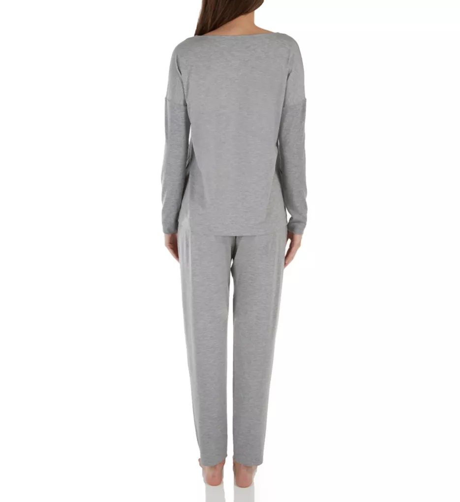 Hanro Natural Elegance Long Sleeve Pajamas 76390 - Image 2