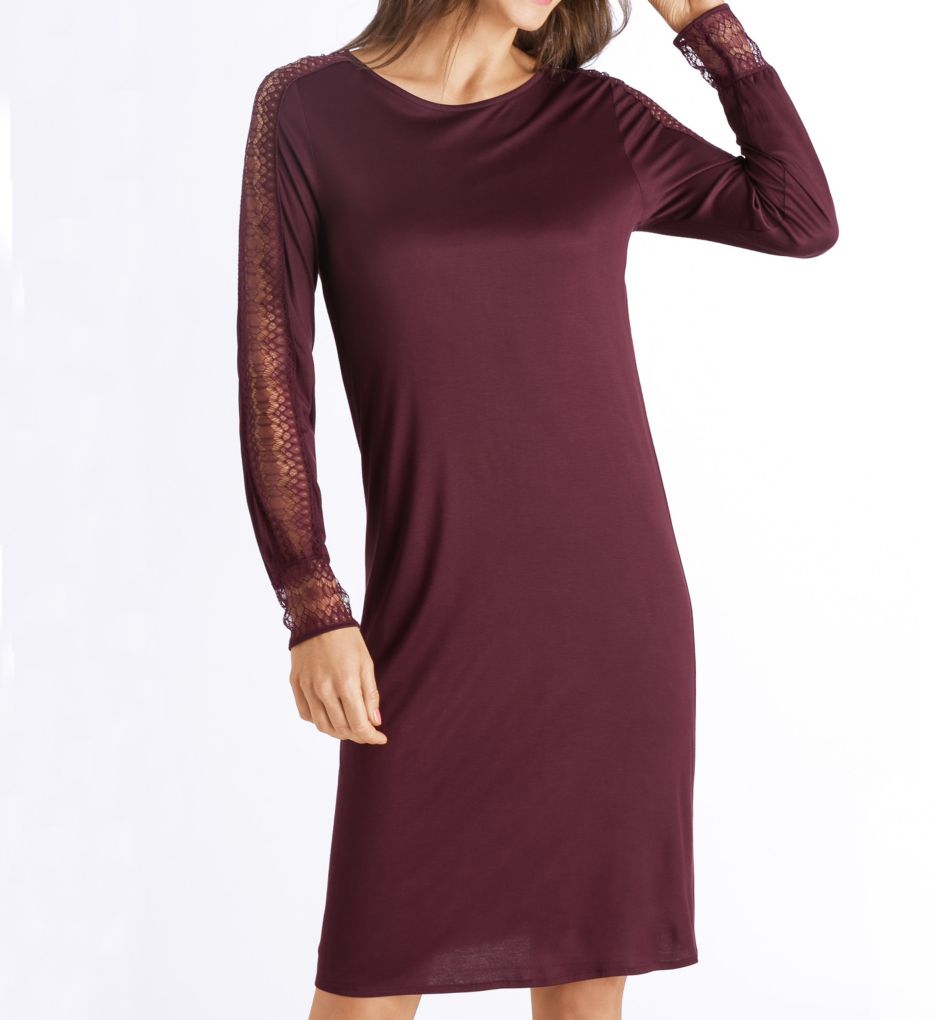 long sleeve sleep gown