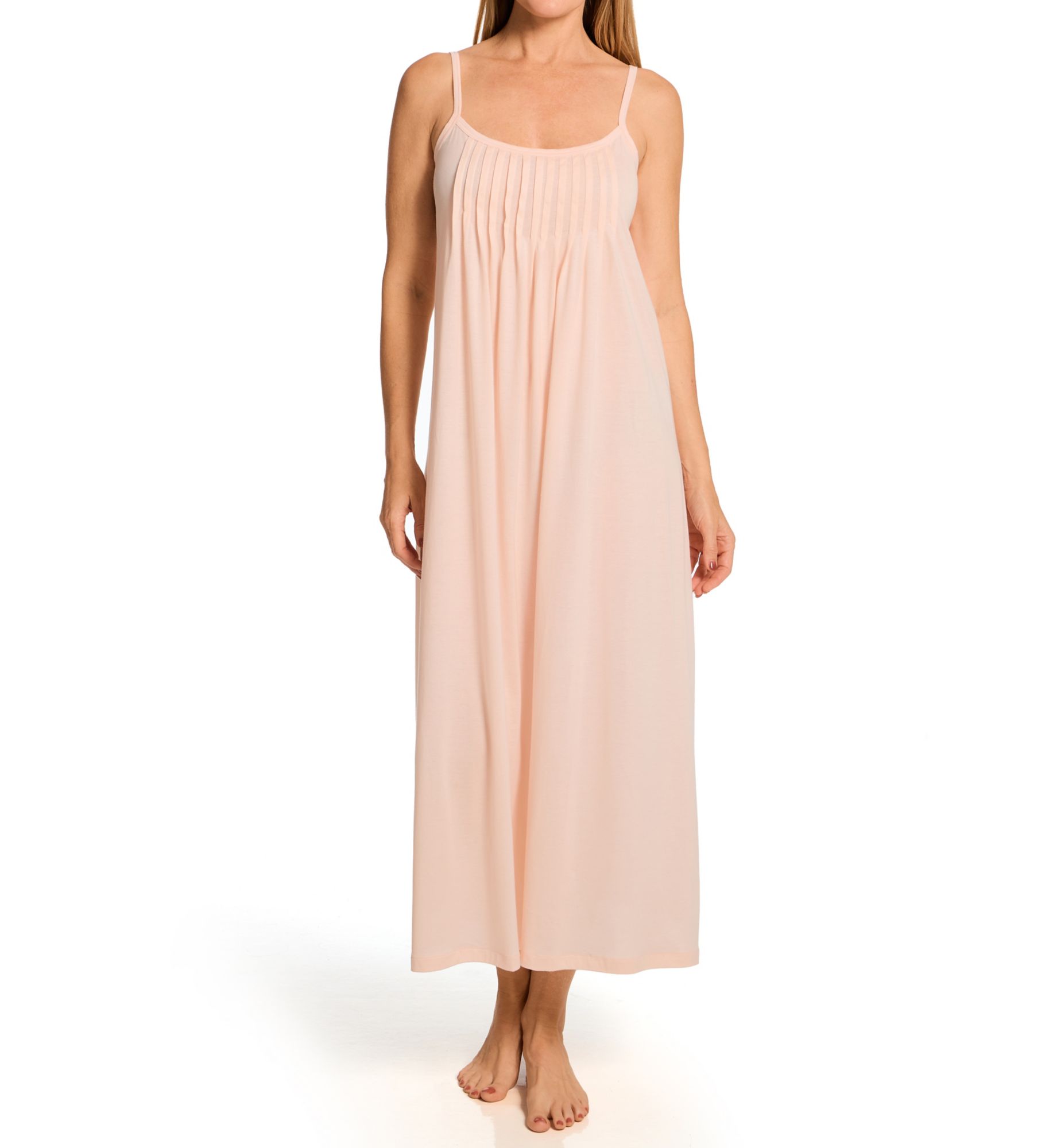 Hanro Juliet Long Chemise Rose Sapphire XS  - Image 1