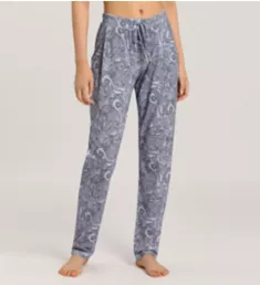 Sleep & Lounge Printed Knit Long Pant Calm Paisley L