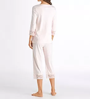 Moments Crop Pajama Set Crystal Pink XS