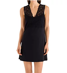 Moments Lace Tank Gown Black XS