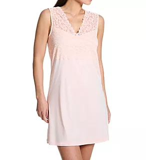 Moments Lace Tank Gown crystal pink XS