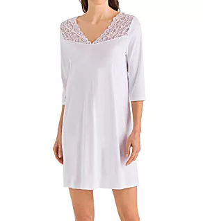 Moments 3/4 Sleeve Gown White XL