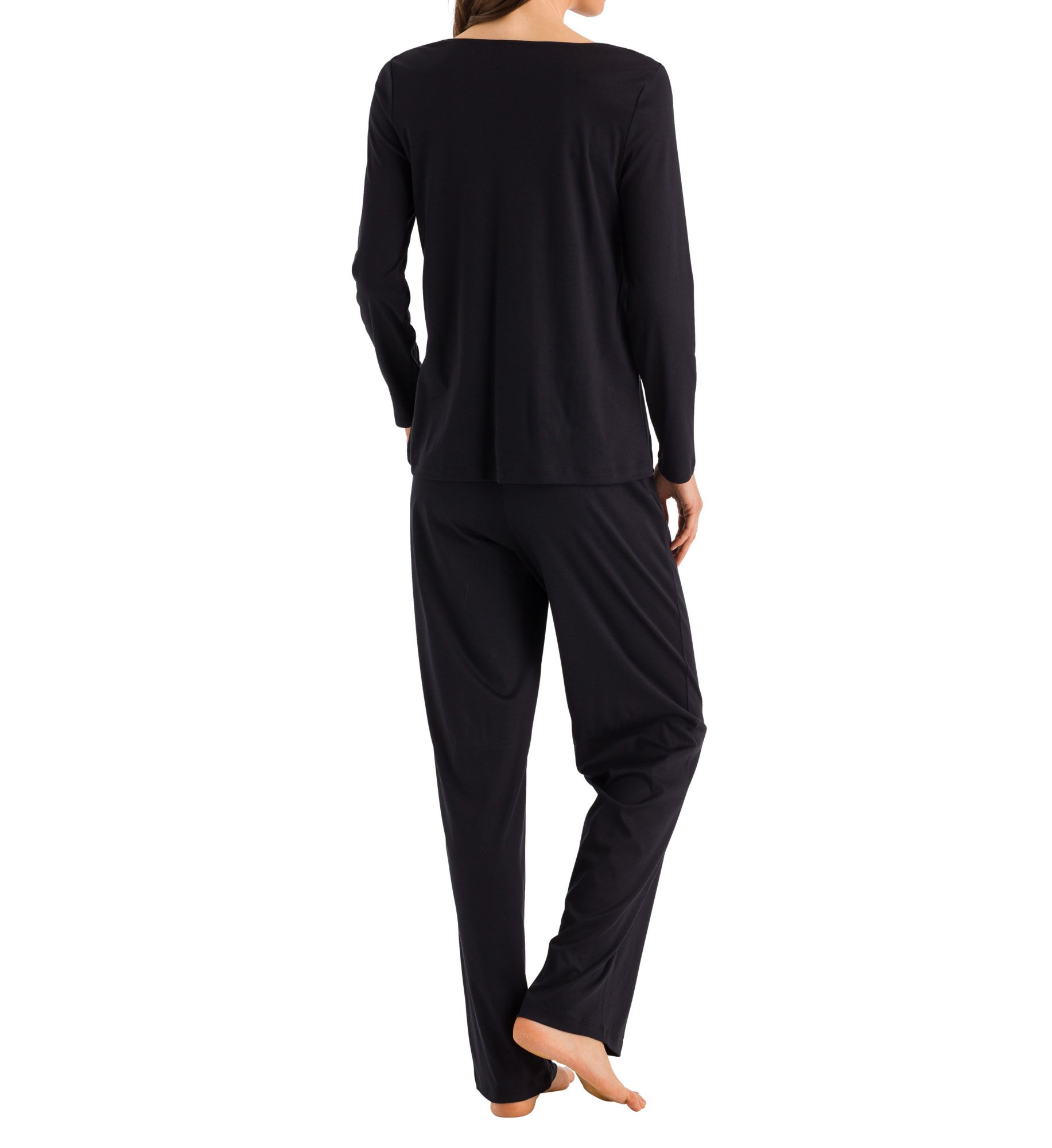 Hanro Moments Long Sleeve Pajama Set 77932 - Image 2