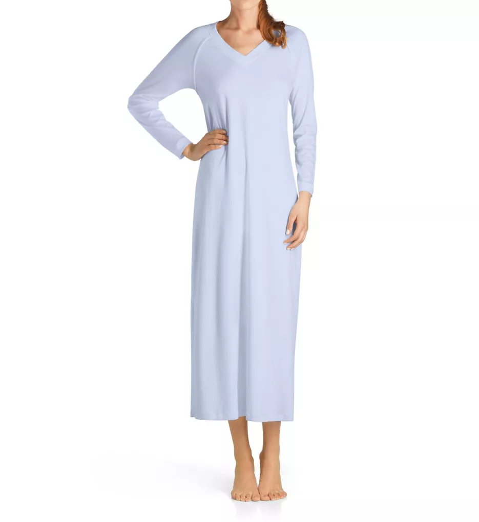 Hanro Pure Essence Long Sleeve Long Gown 77947