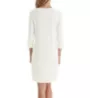 Hanro Pure Essence 3/4 Sleeve V Neck Sleep Gown 77948 - Image 2