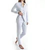 Hanro Pure Essence Long Sleeve Button Front Pajama 77949 - Image 3