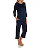 Hanro Natural Comfort Crop Pajama Set 77965