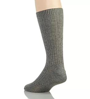 Merino Wool Knit Sock Magma Grey M/L