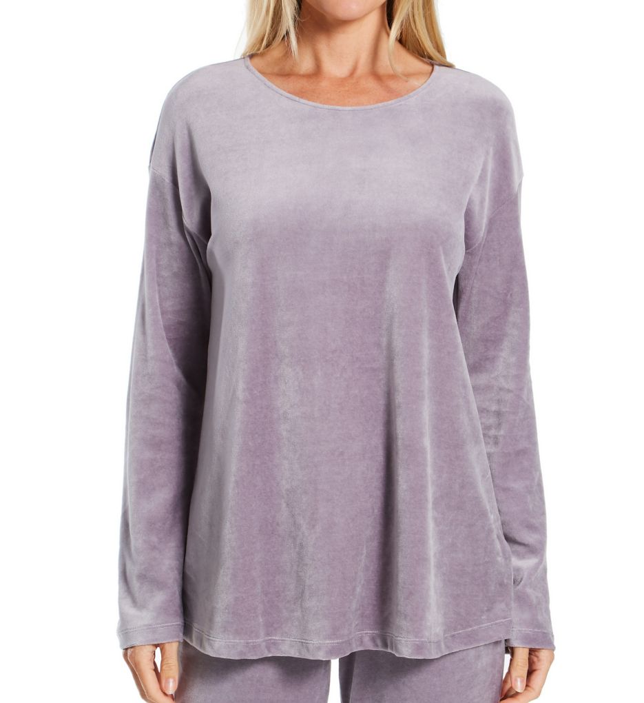 Favourites LS Pull Over Velvet Top-fs