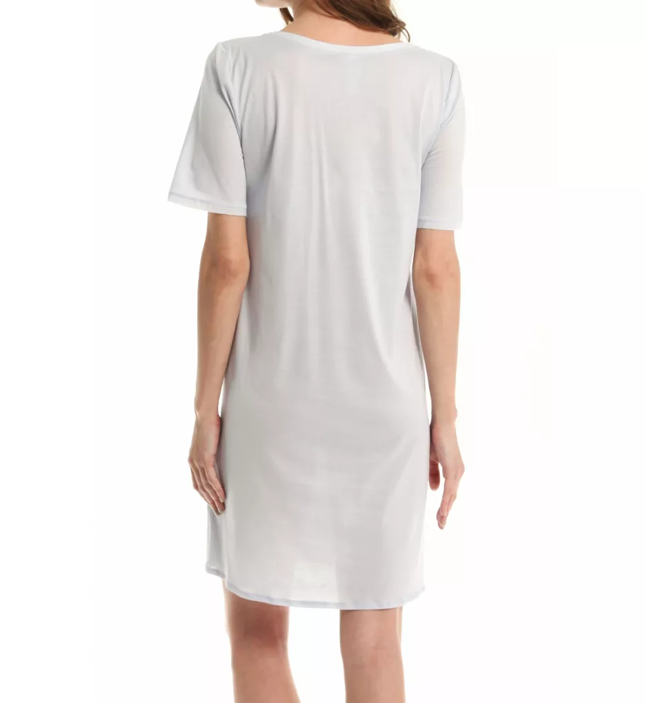 Cotton Deluxe Short Sleeve Big Shirt White XL