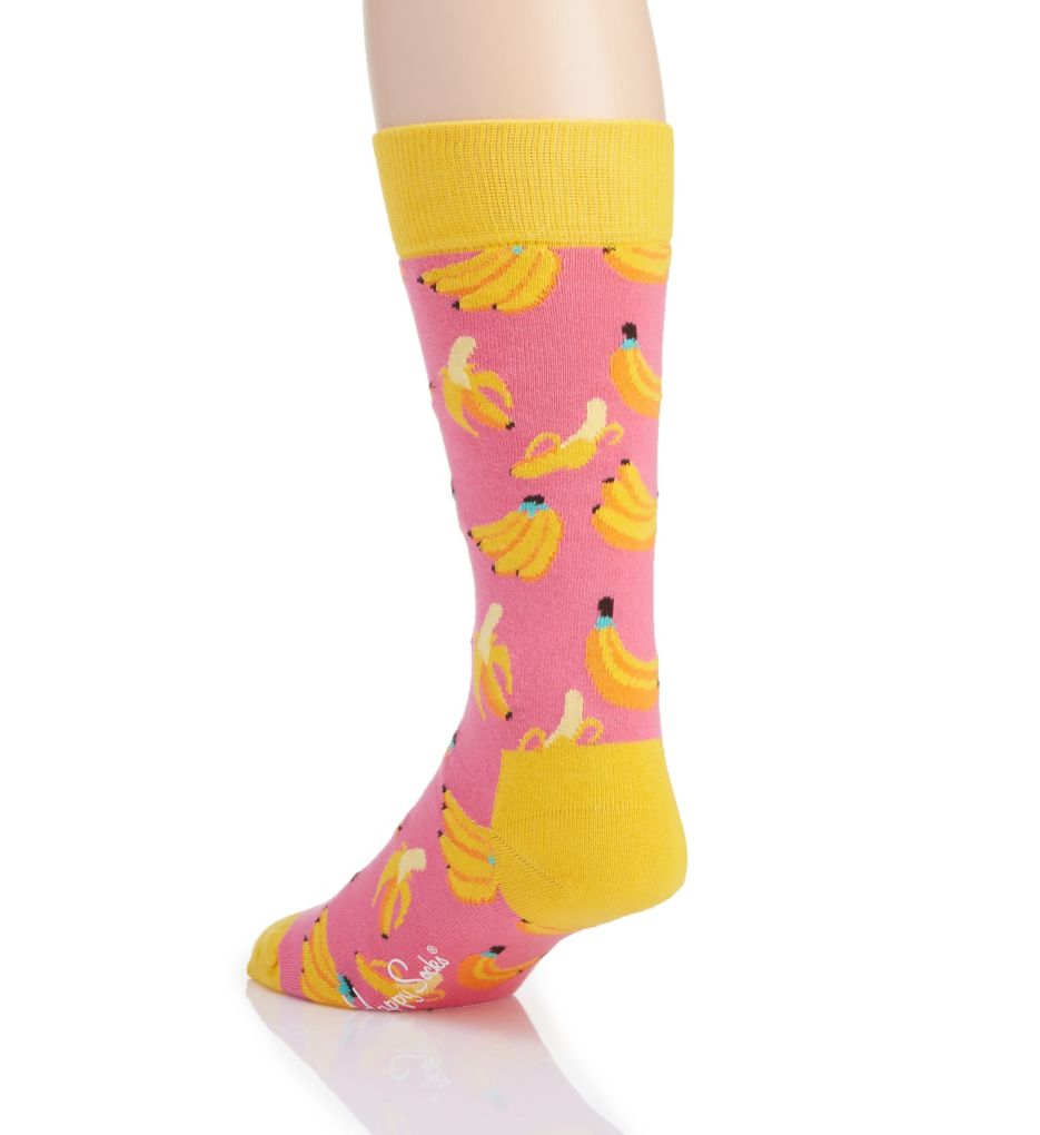 Banana Combed Cotton Crew Sock-bs