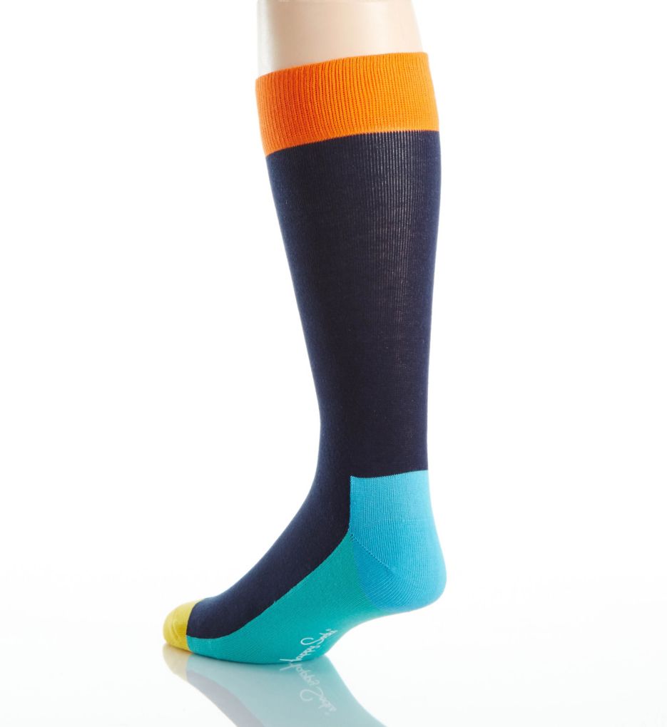 Men's Five Color Combed Cotton Crew Sock