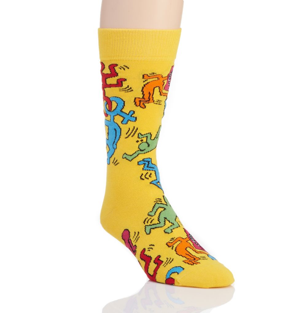 Keith Haring All Over Sock