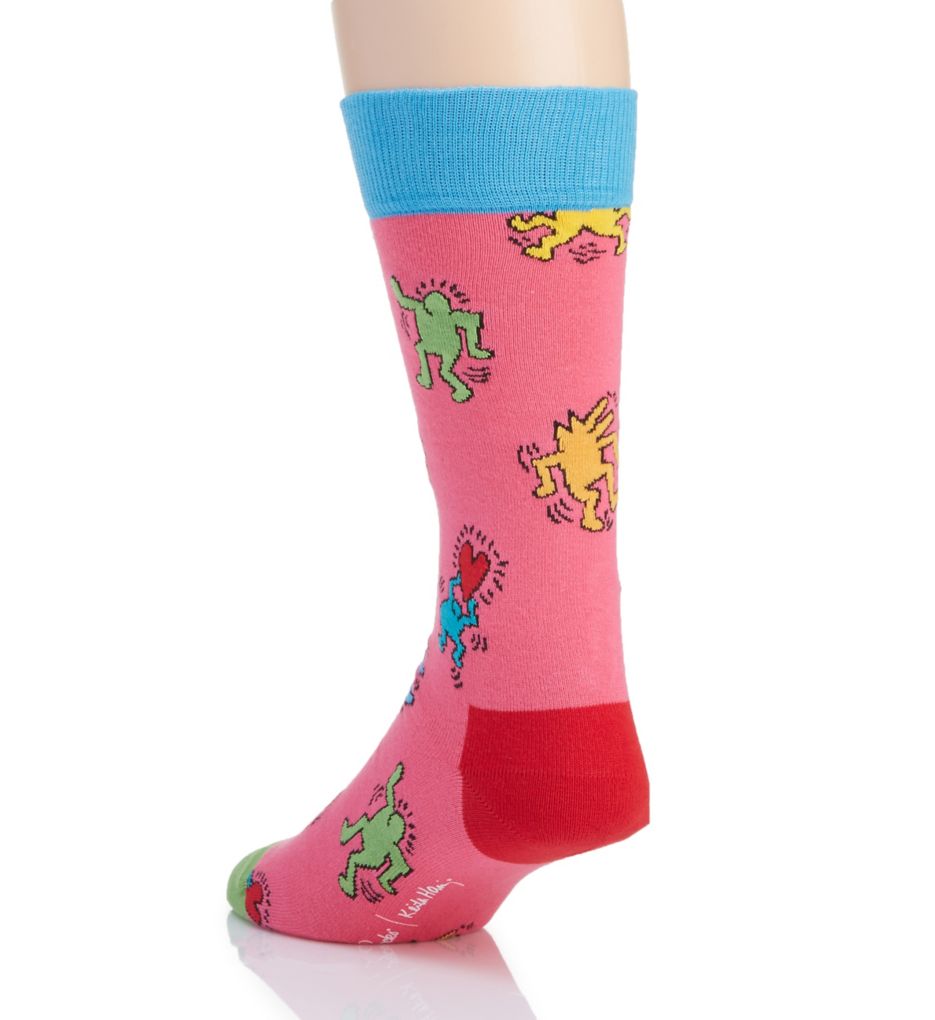 Keith Haring Dancing Sock