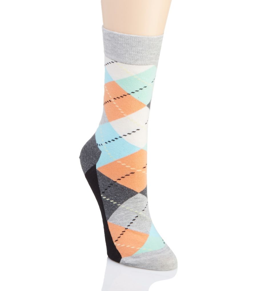 Argyle Crew Socks