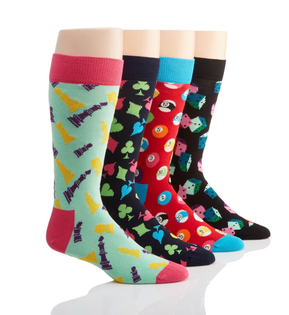 Game Night Socks - 4 Pack Gift Set