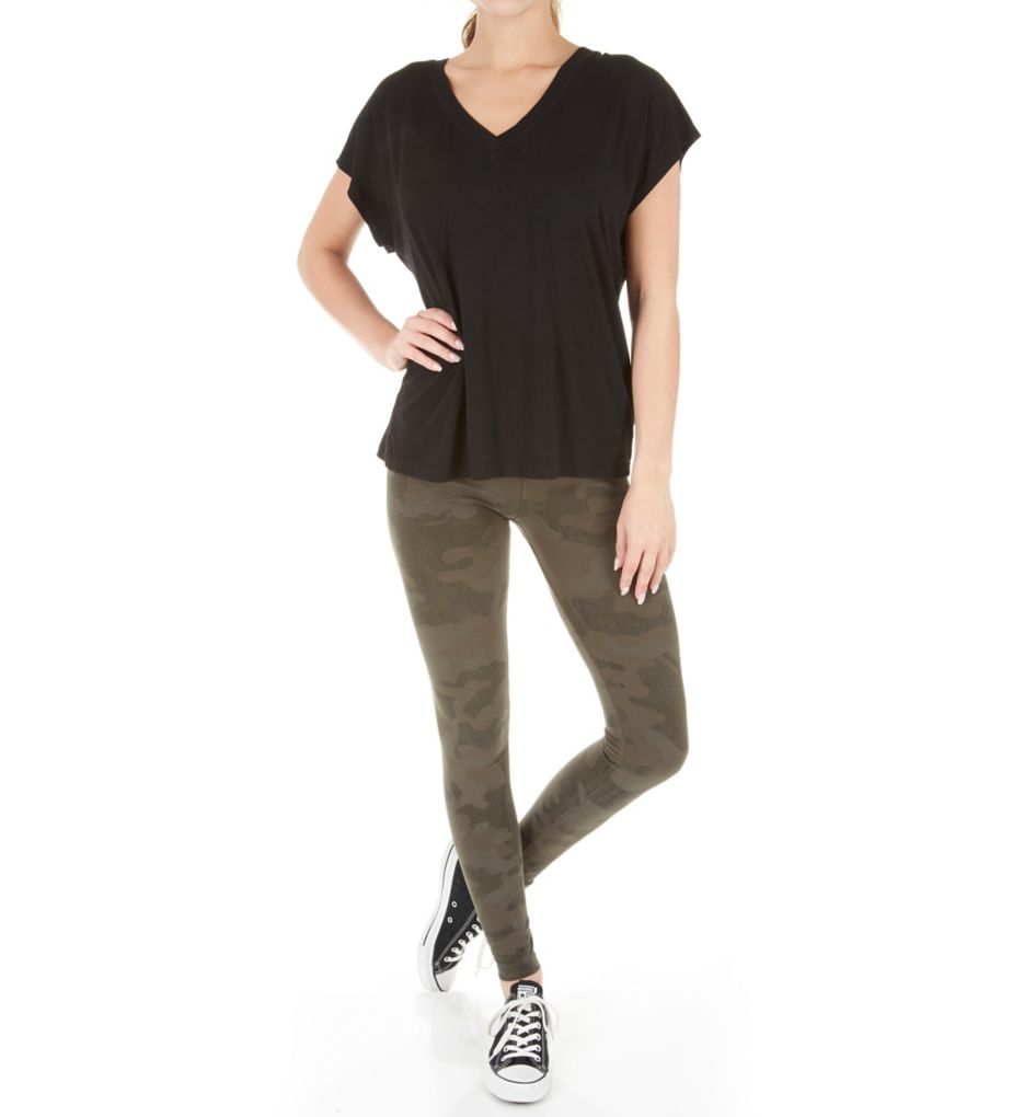 Slouchy V-Neck T-Shirt-cs2