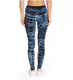 Flat Waist Printed Ankle Legging