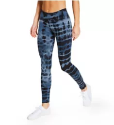 Flat Waist Printed Ankle Legging