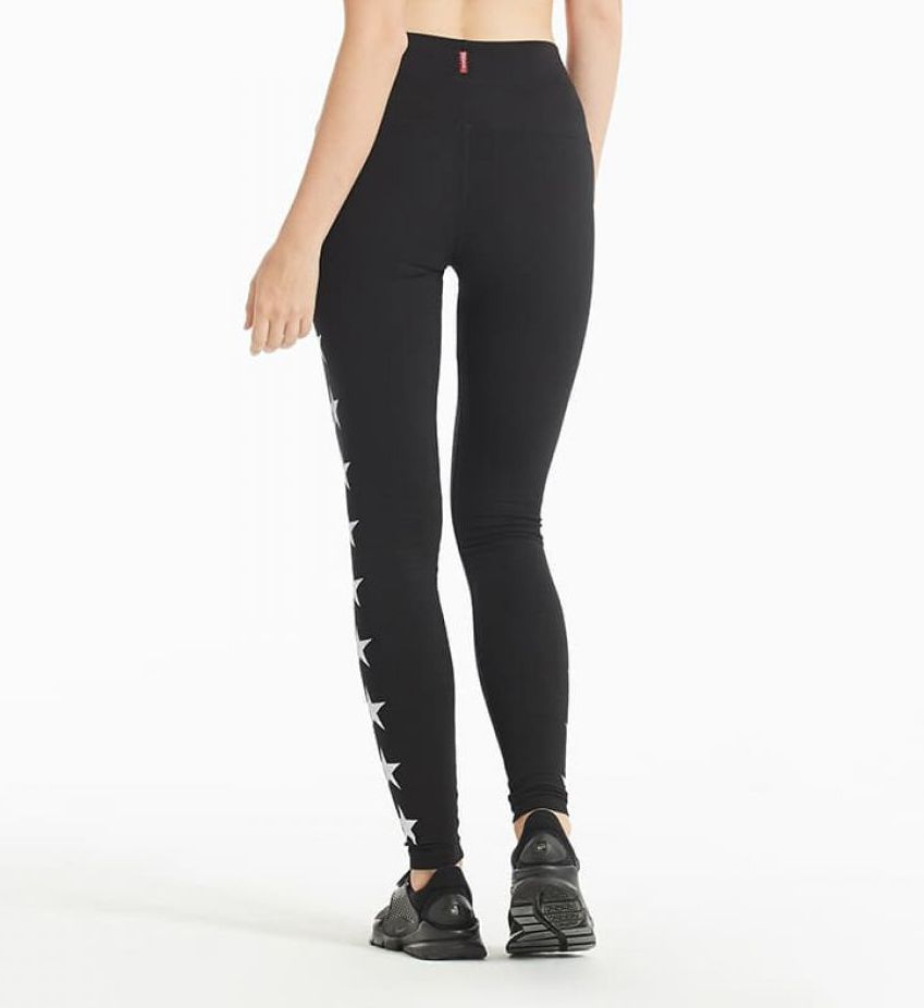 High Rise All Star Printed Ankle Legging-bs