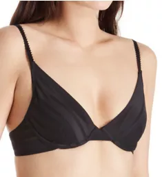 Nightshade Fling Contour Plunge Bra Black 36DD