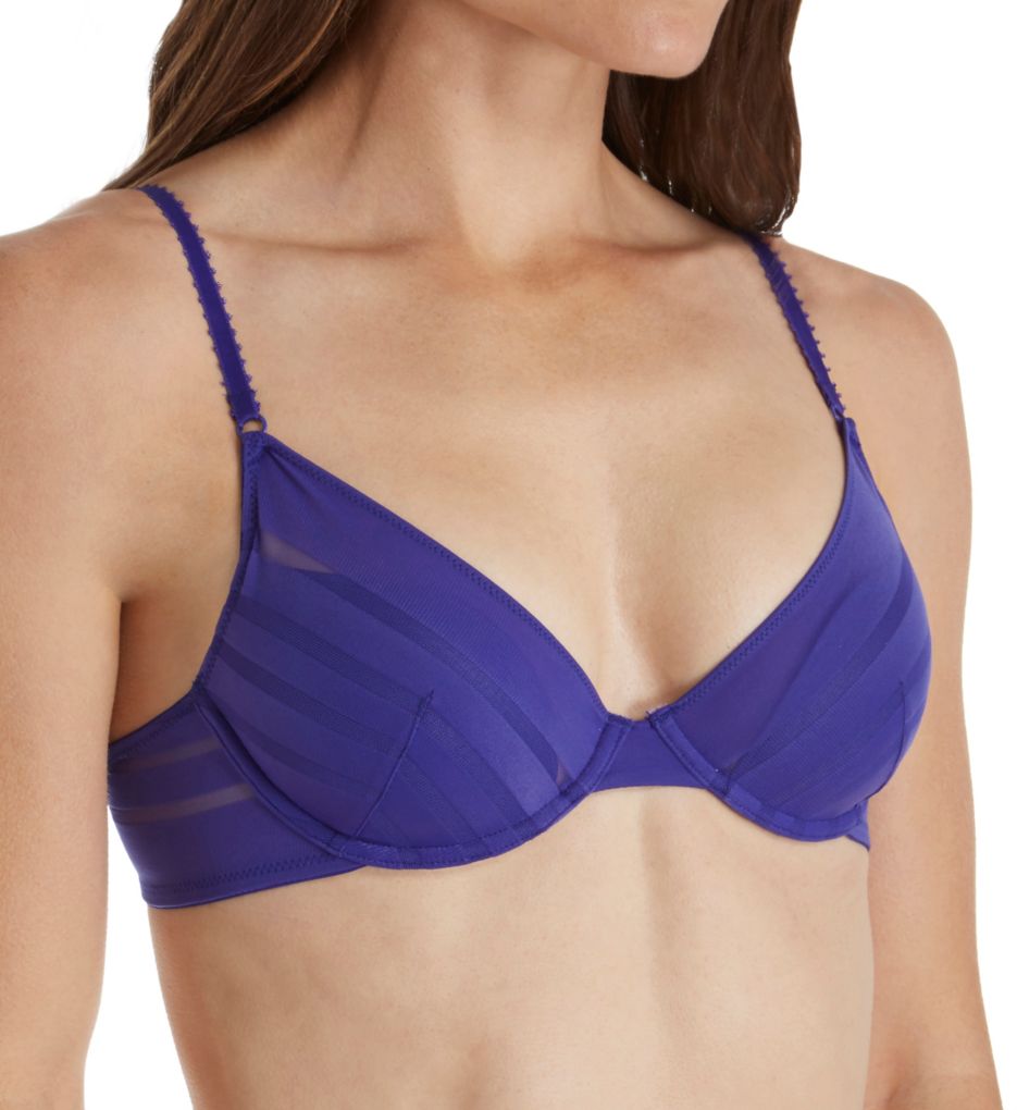 Modern Cotton Triangle Bra, Nightshade