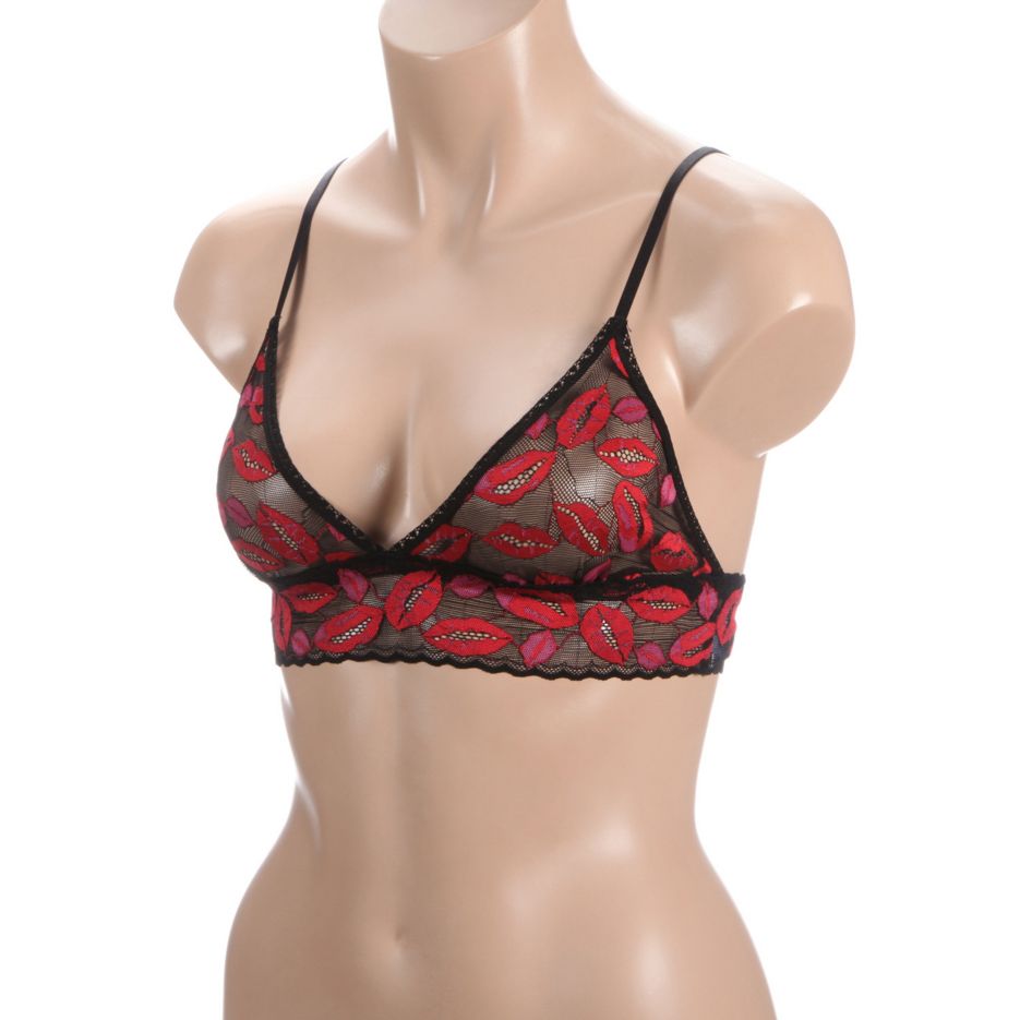 Pattern Adjustable Stretch Lace Bralette