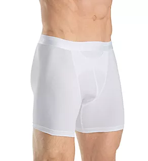 HO1 Supportive Pouch Long Leg Boxer Brief WHT 2XL