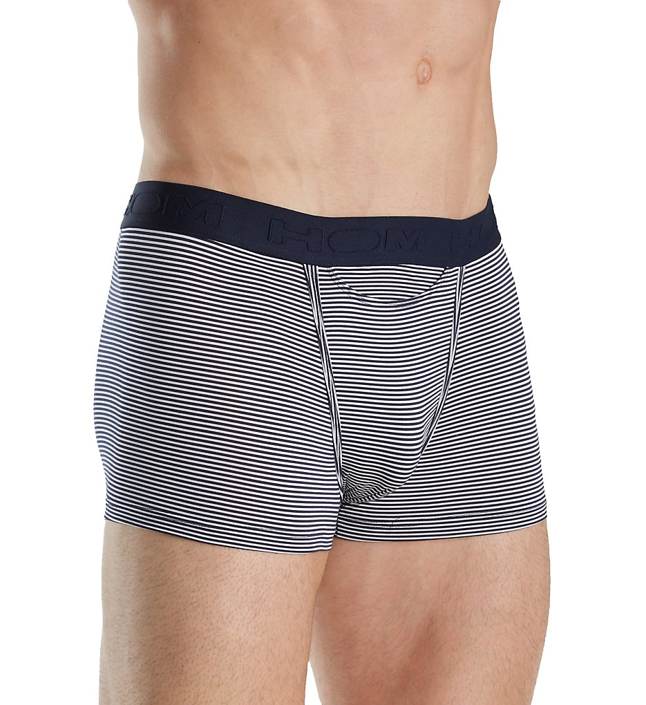 HOM 359850 Simon H01 Striped Boxer Briefs (Navy Strip)