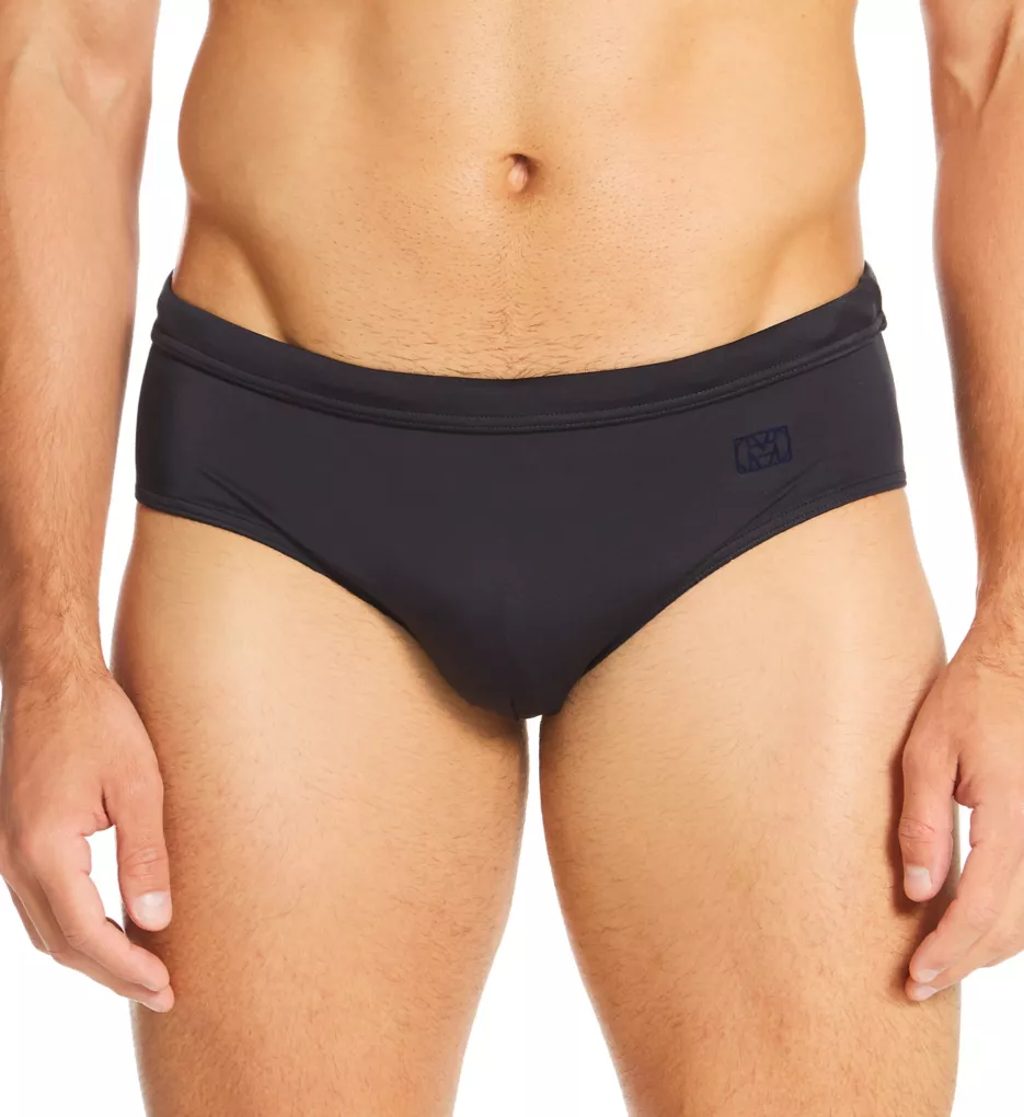 HOM Sea Life Mini Swim Brief Black XL  - Image 1
