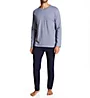 HOM Cotton Comfort Long Sleeve Pajama Set 402208 - Image 1