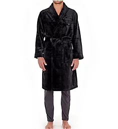 Nice Luxe Full Length Robe Black S