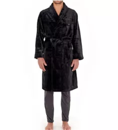 Nice Luxe Full Length Robe Black L