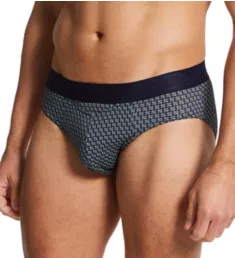 Valere Ho1 Mini Briefs Navy Print L